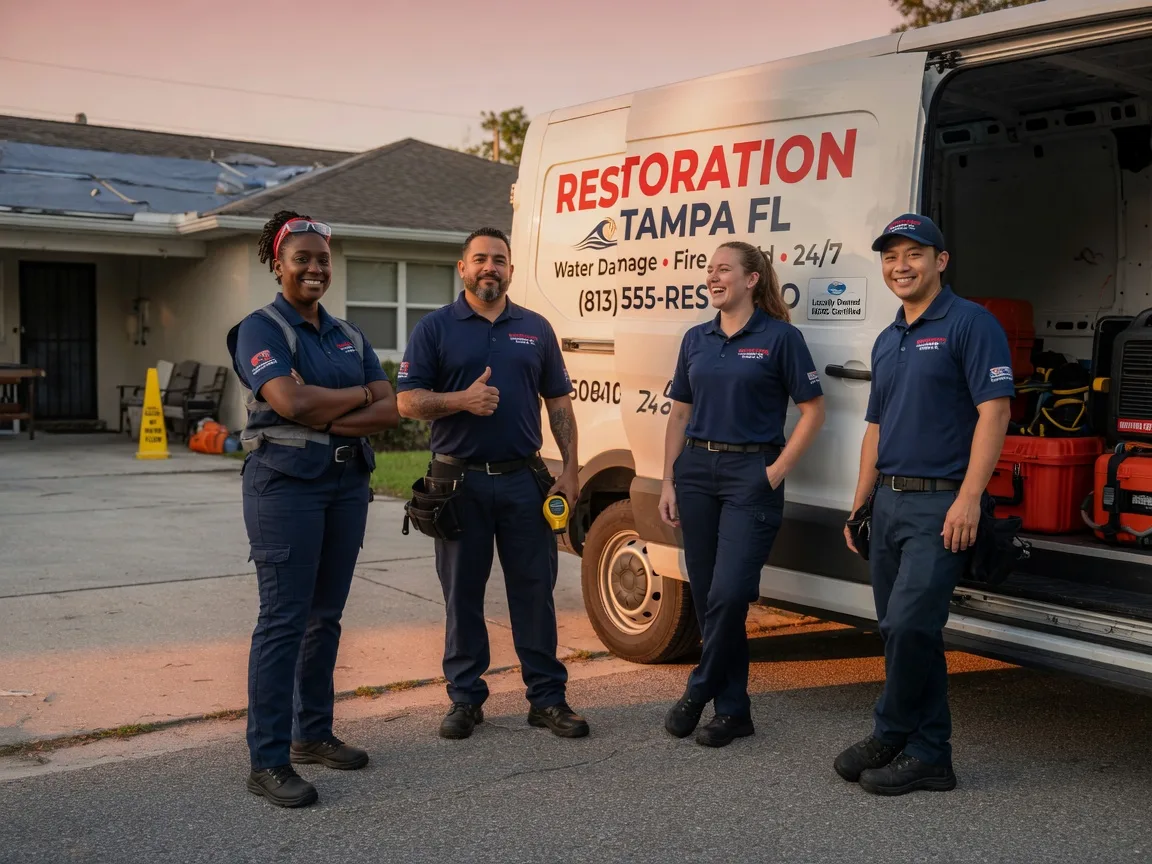 Water Damage Restoration company in Quinton, AL